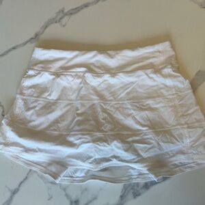 Lululemon White Golf Skirt (Tall) - Size 8